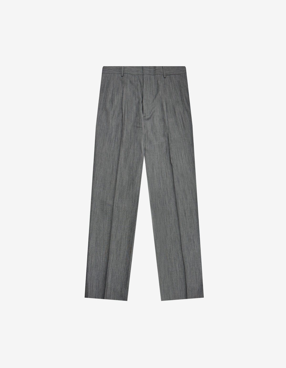 Maison Martin Margiela Grey Wool Pinstripe Trousers S30KA0226