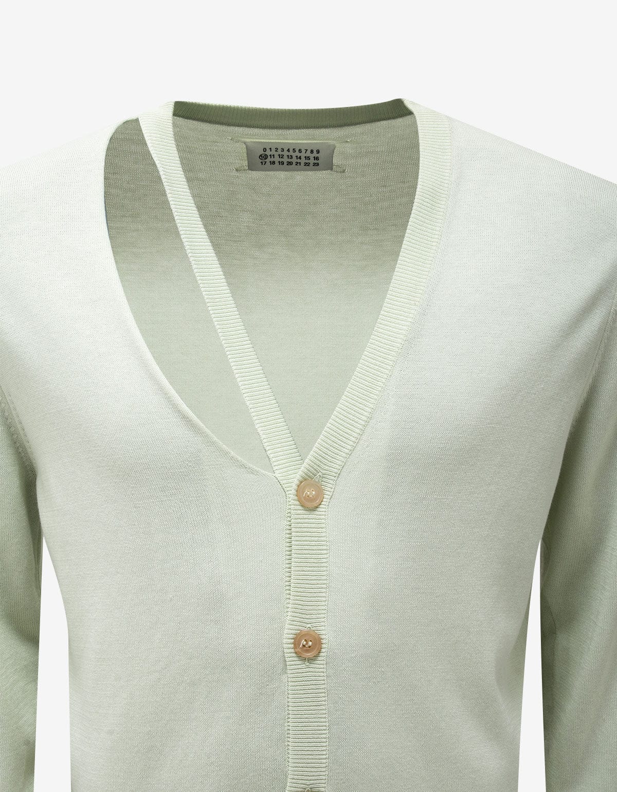 Maison Martin Margiela Light Green Cardigan