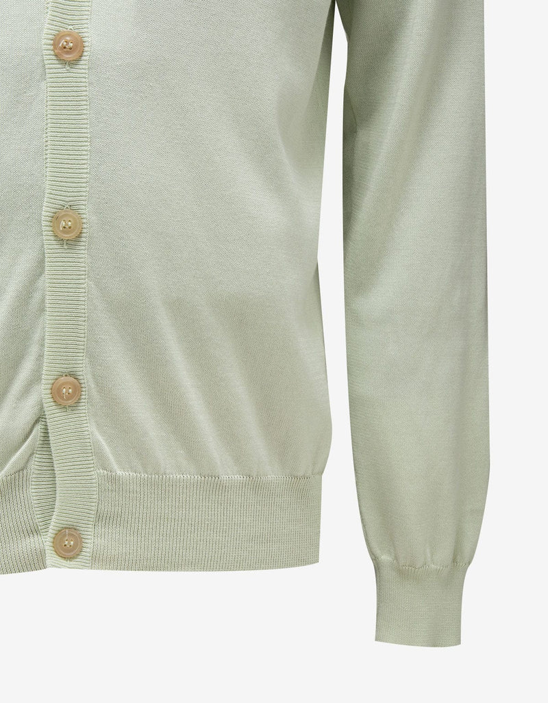 Maison Martin Margiela Light Green Cardigan