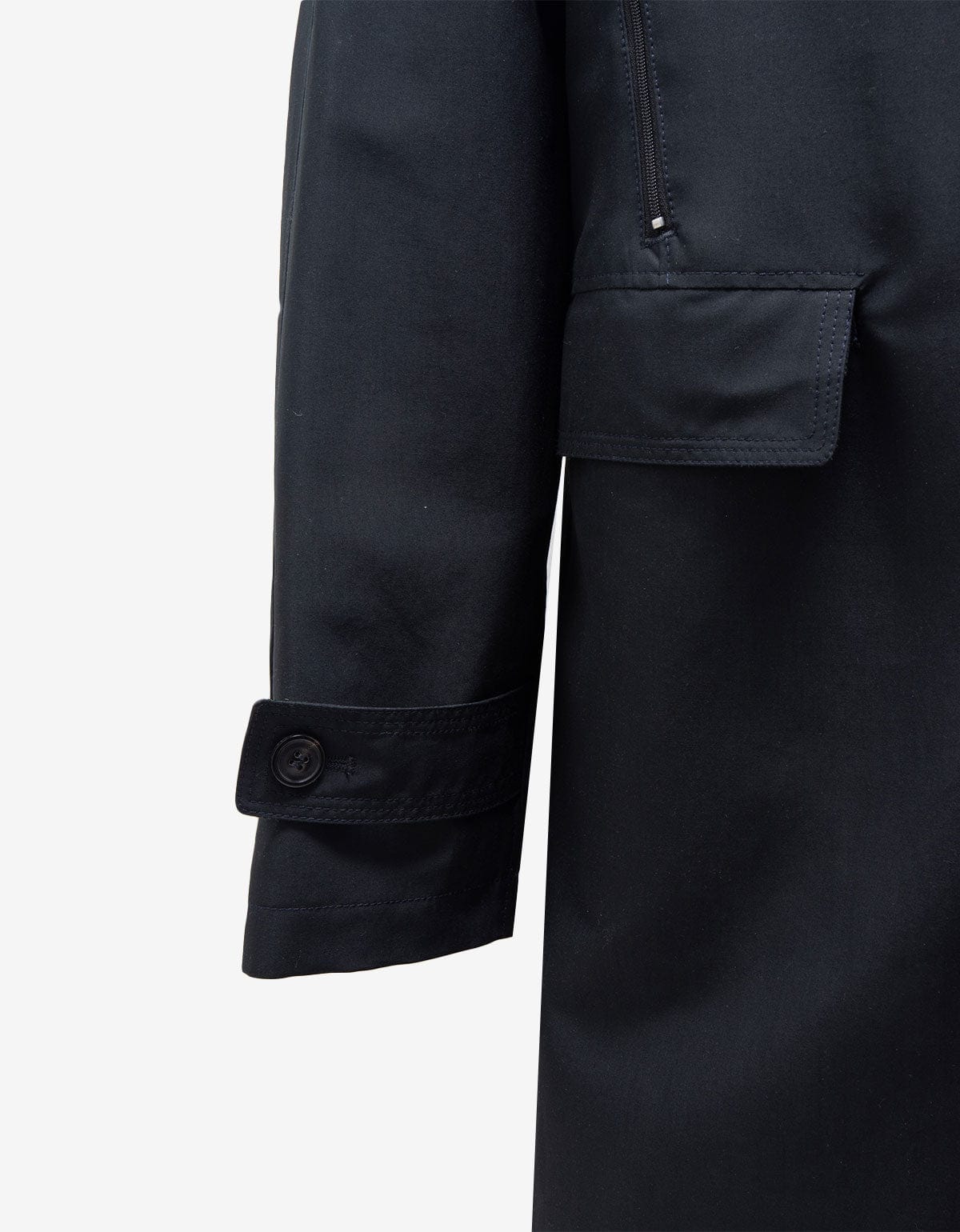 Maison Martin Margiela Replica Black Fishing Coat – mens designer