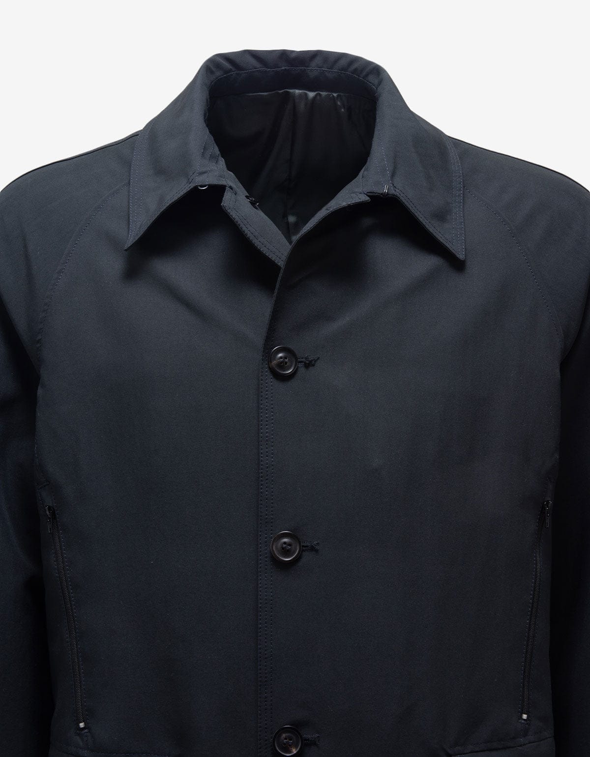 Maison Martin Margiela Replica Black Fishing Coat – mens designer