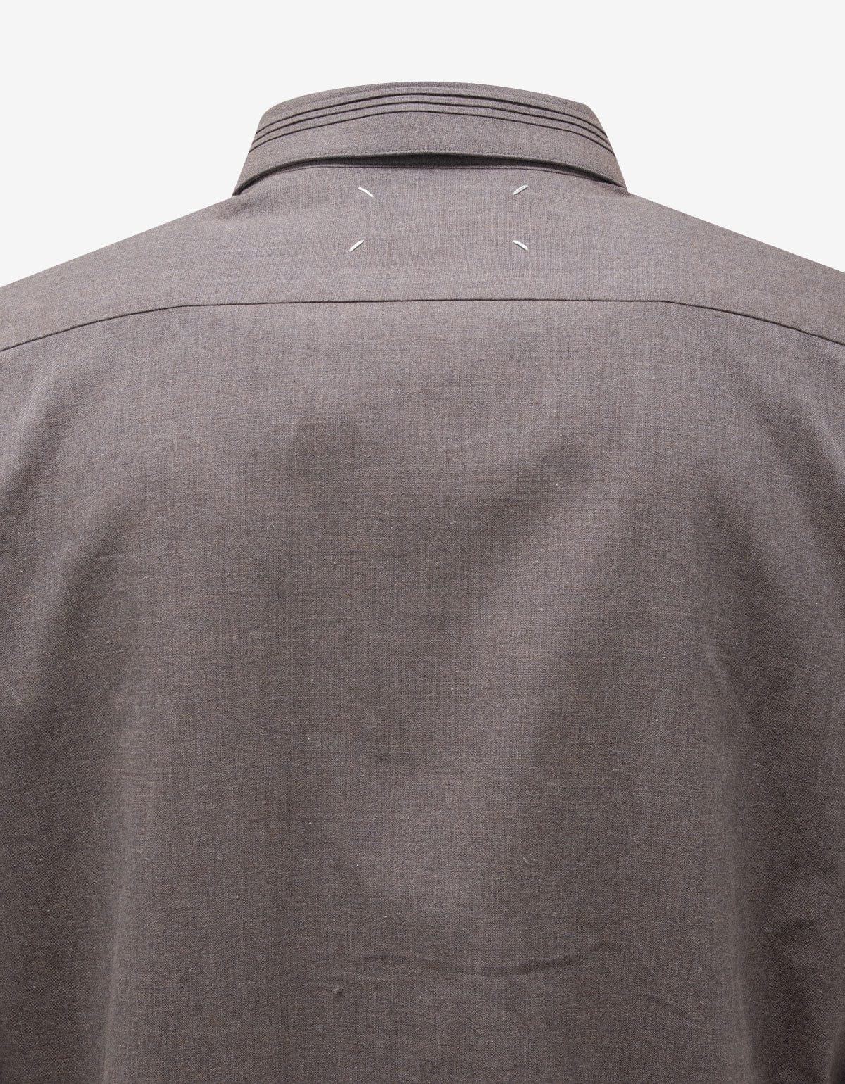 Maison Martin Margiela Taupe Heavy Cotton Shirt