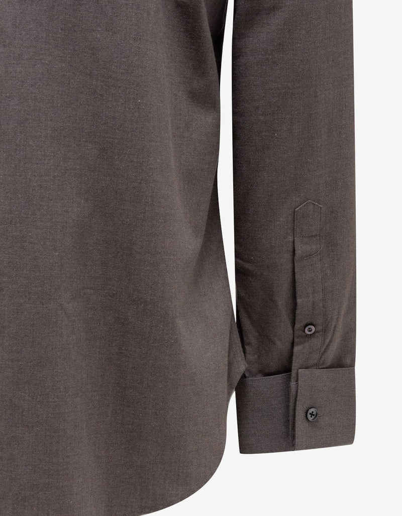 Maison Martin Margiela Taupe Heavy Cotton Shirt