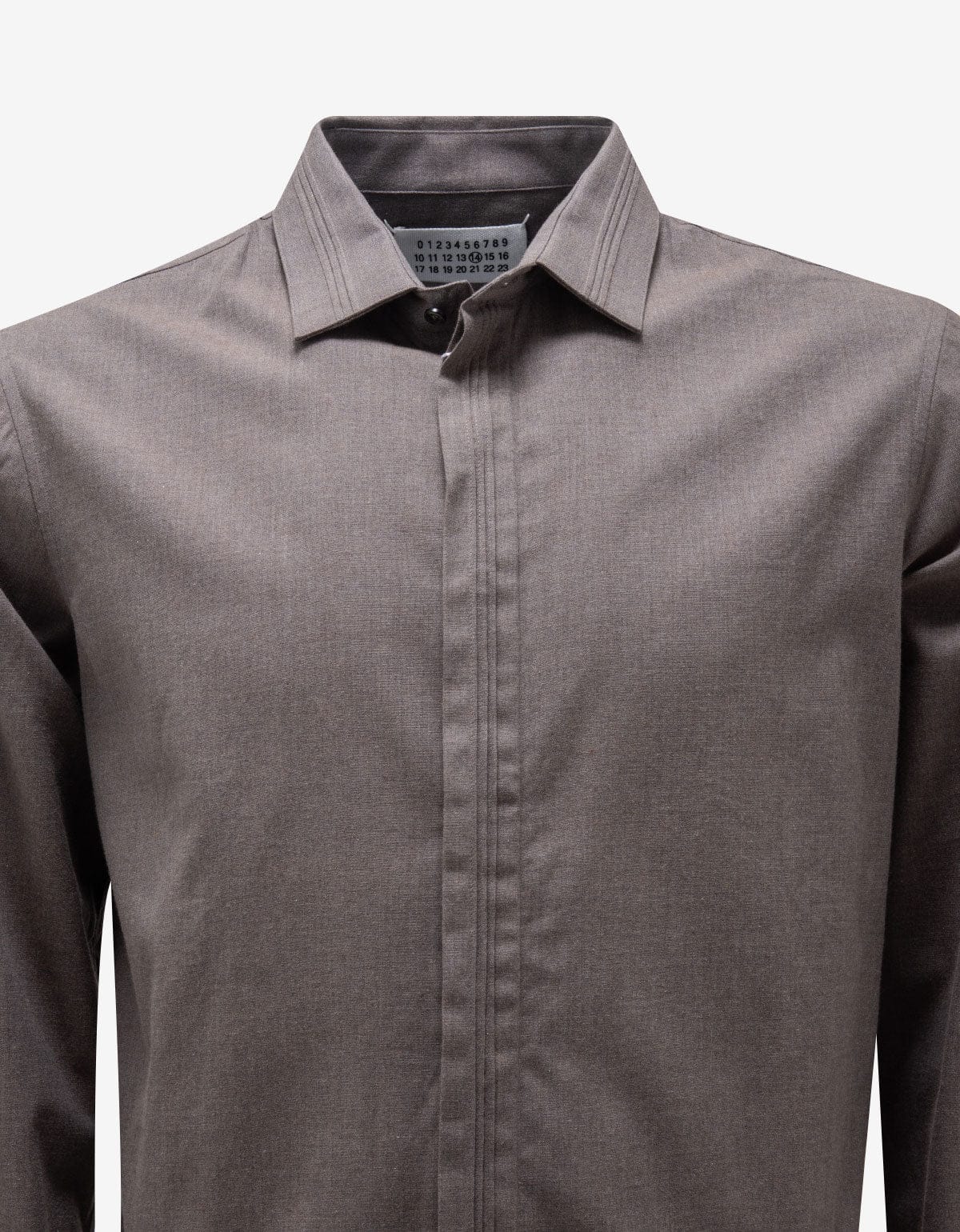 Maison Martin Margiela Taupe Heavy Cotton Shirt