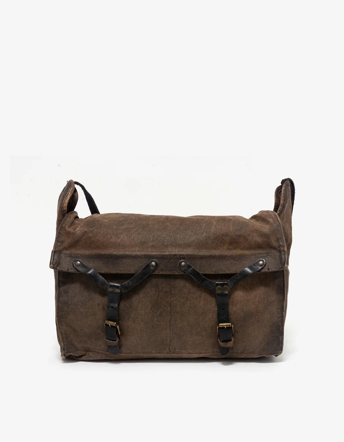 Maison Martin Margiela Line 11 Archival Waxed Canvas Messenger Bag