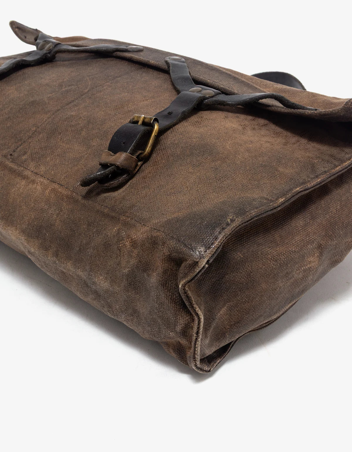 Maison Martin Margiela Line 11 Archival Waxed Canvas Messenger Bag