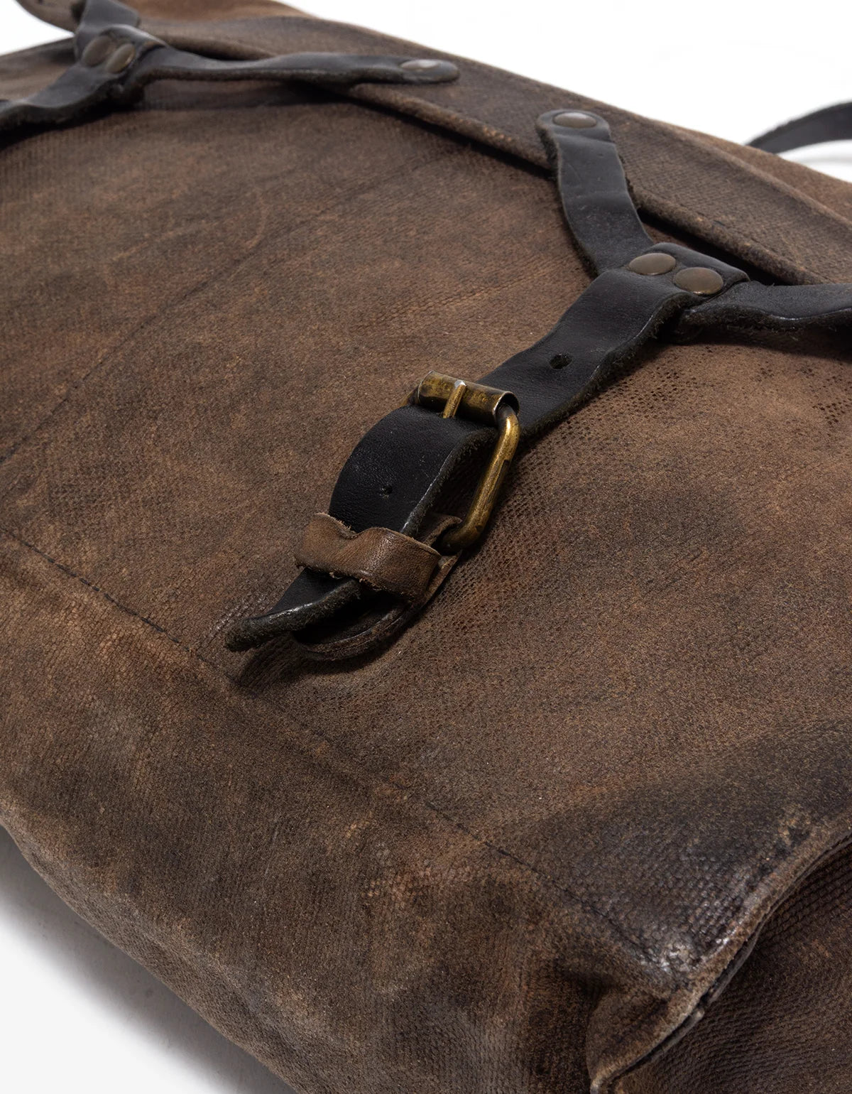 Maison Martin Margiela Line 11 Archival Waxed Canvas Messenger Bag