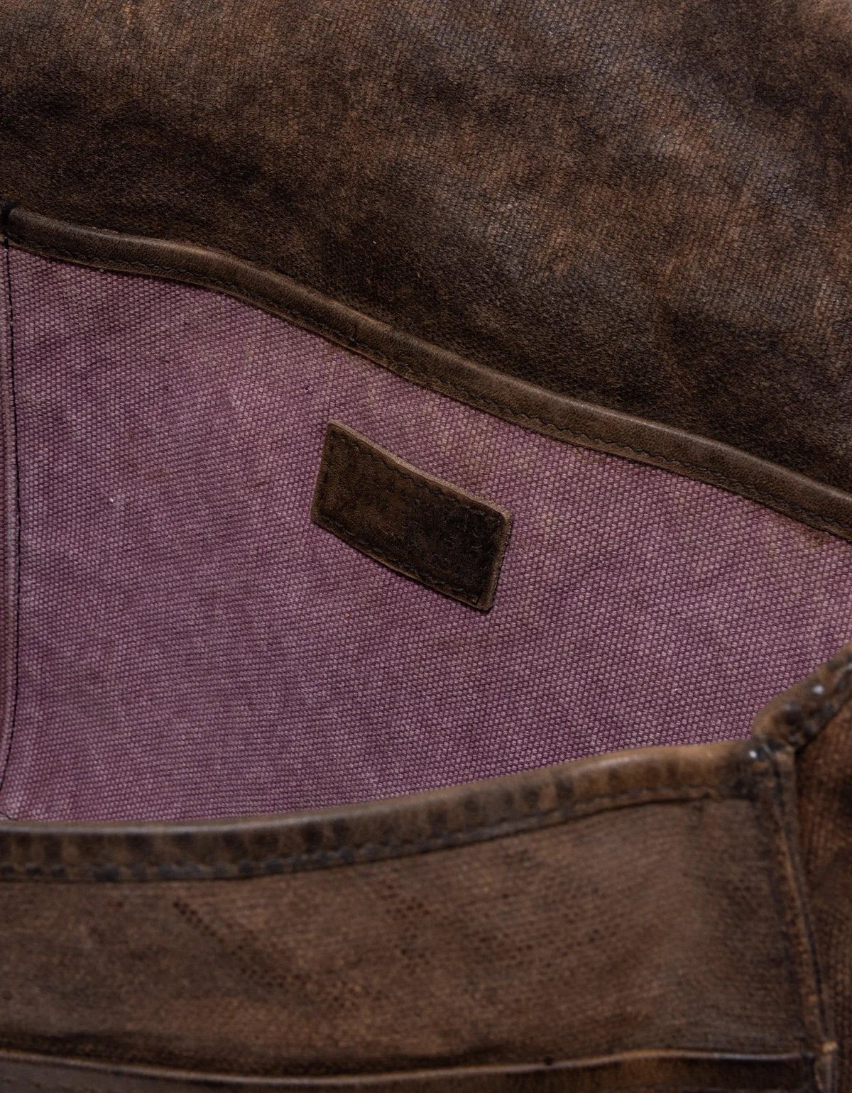 Maison Martin Margiela Line 11 Archival Waxed Canvas Messenger Bag