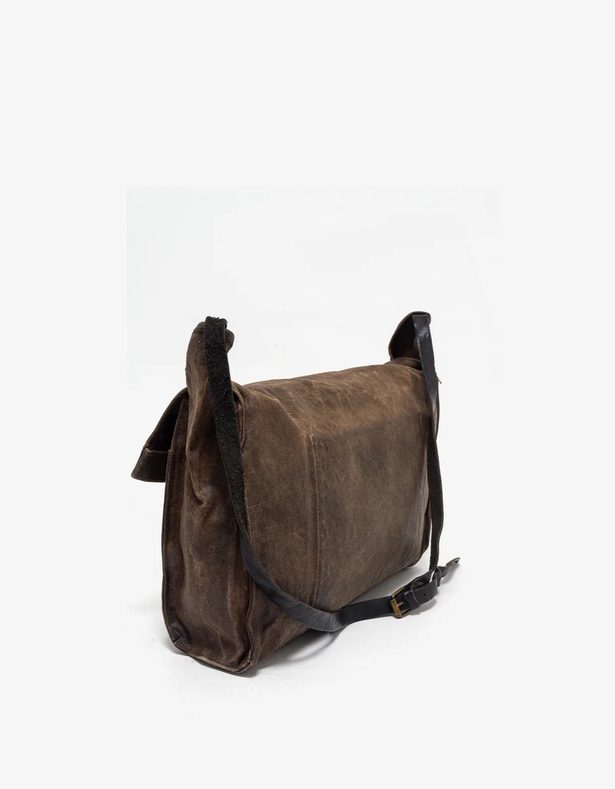 Maison Martin Margiela Line 11 Archival Waxed Canvas Messenger Bag