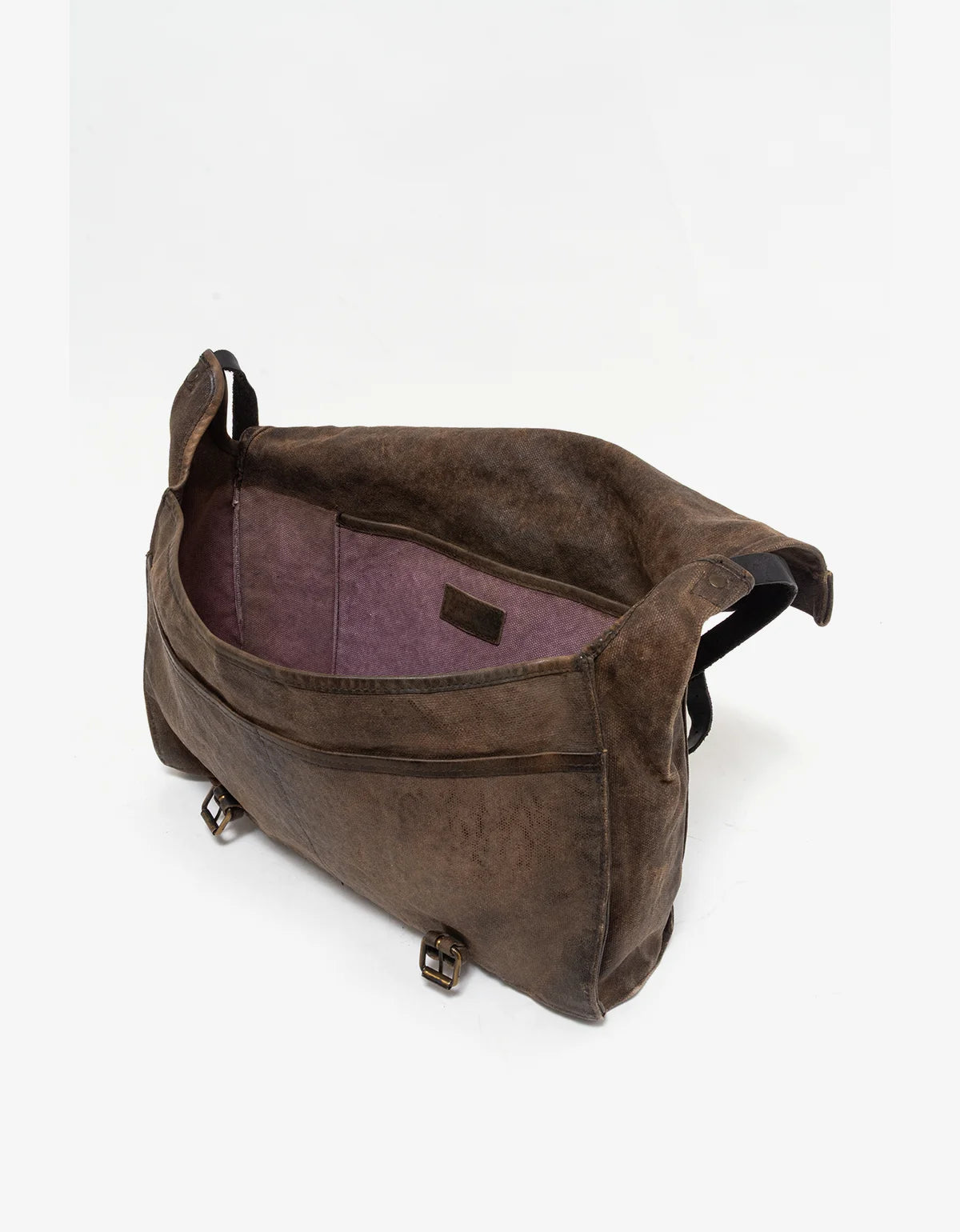 Maison Martin Margiela Line 11 Archival Waxed Canvas Messenger Bag