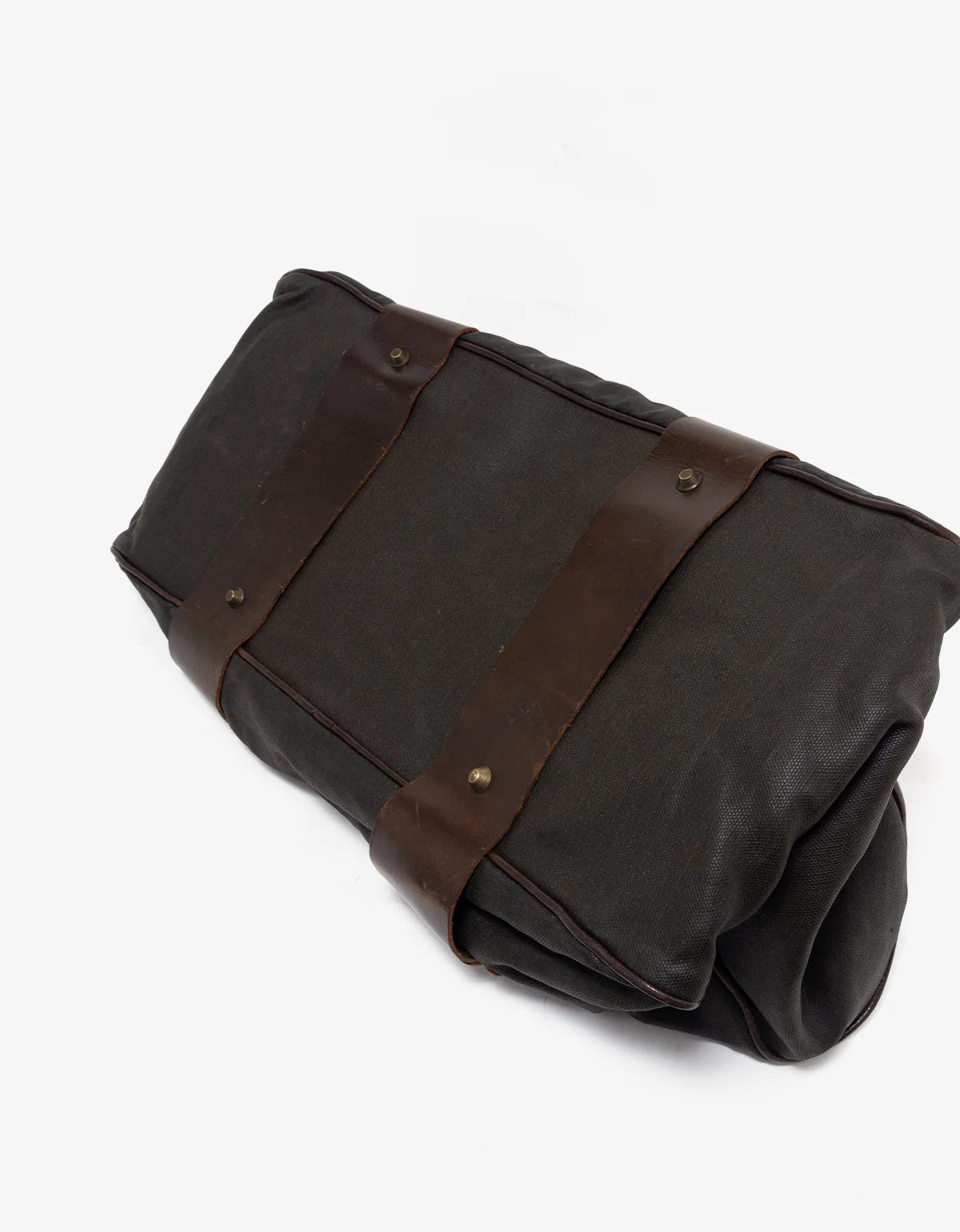 Maison Martin Margiela Line 11 Waxed Canvas & Leather Duffle Bag