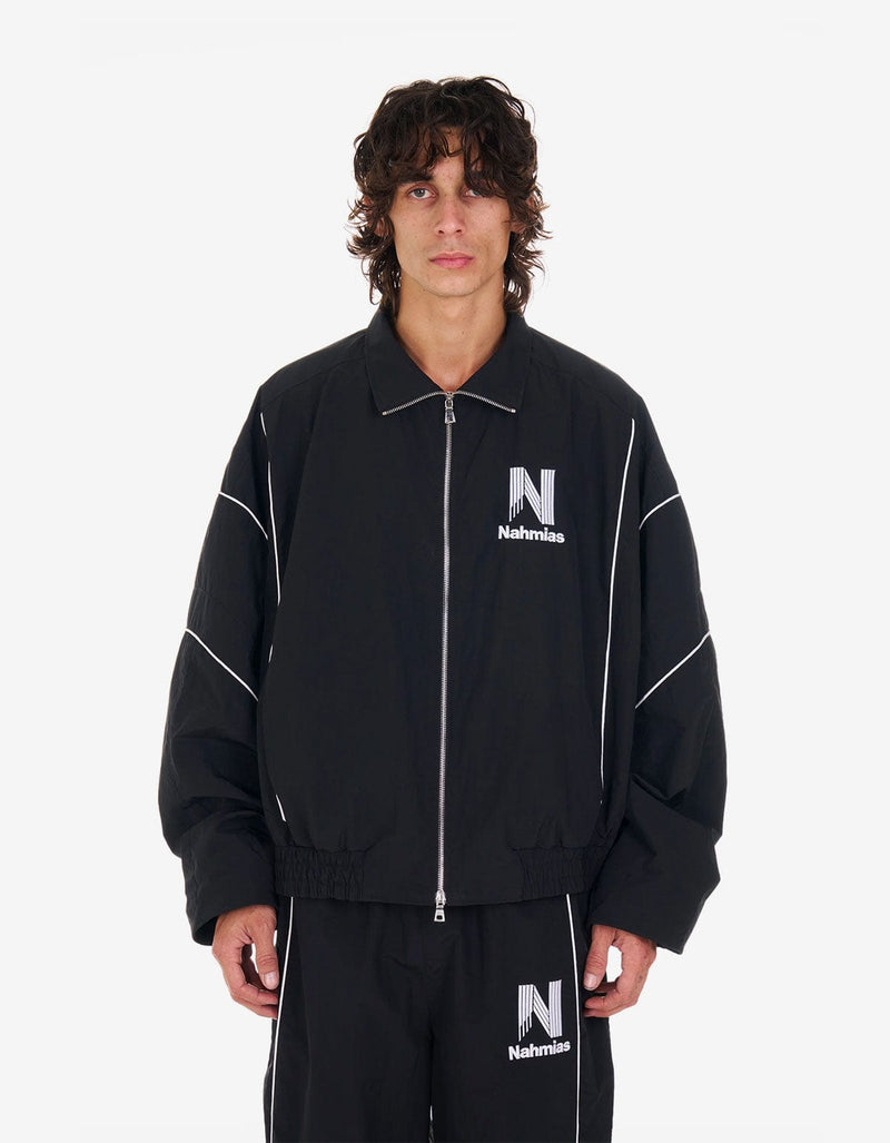 Nahmias Black Warm Up Jacket W85-J51Q1-001