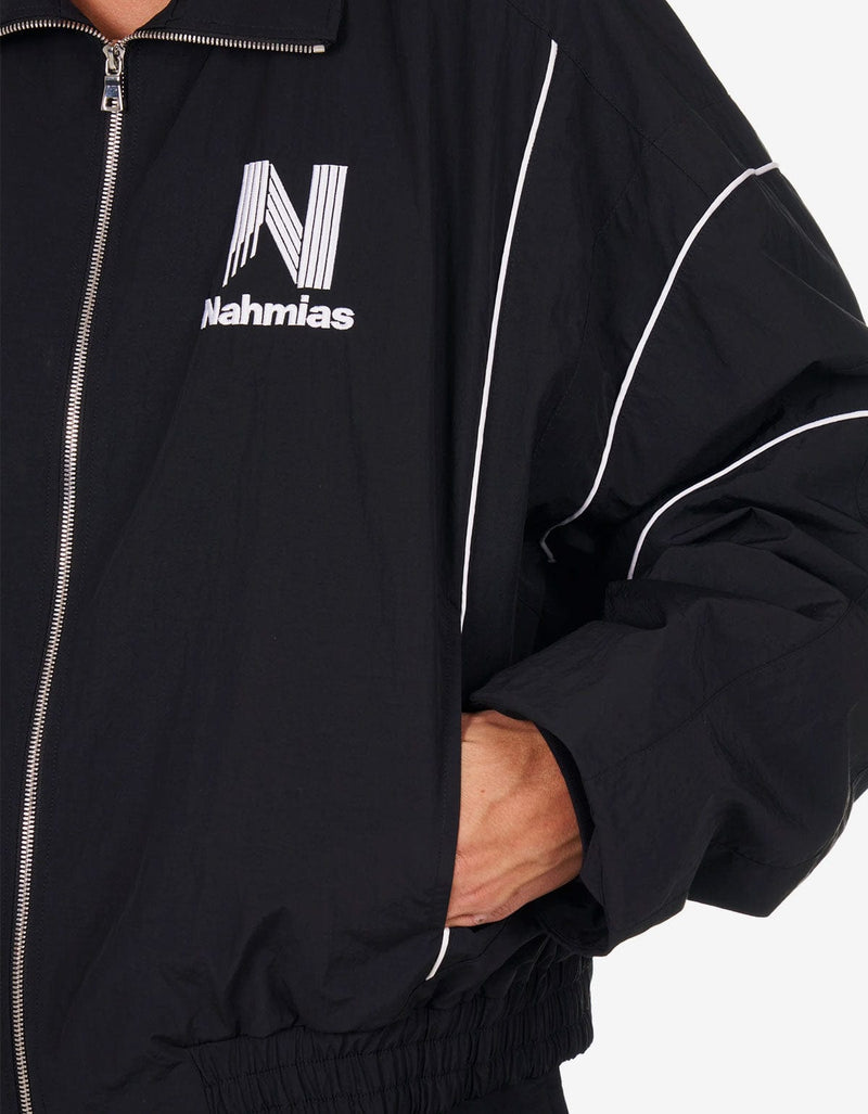 Nahmias Black Warm Up Jacket W85-J51Q1-001