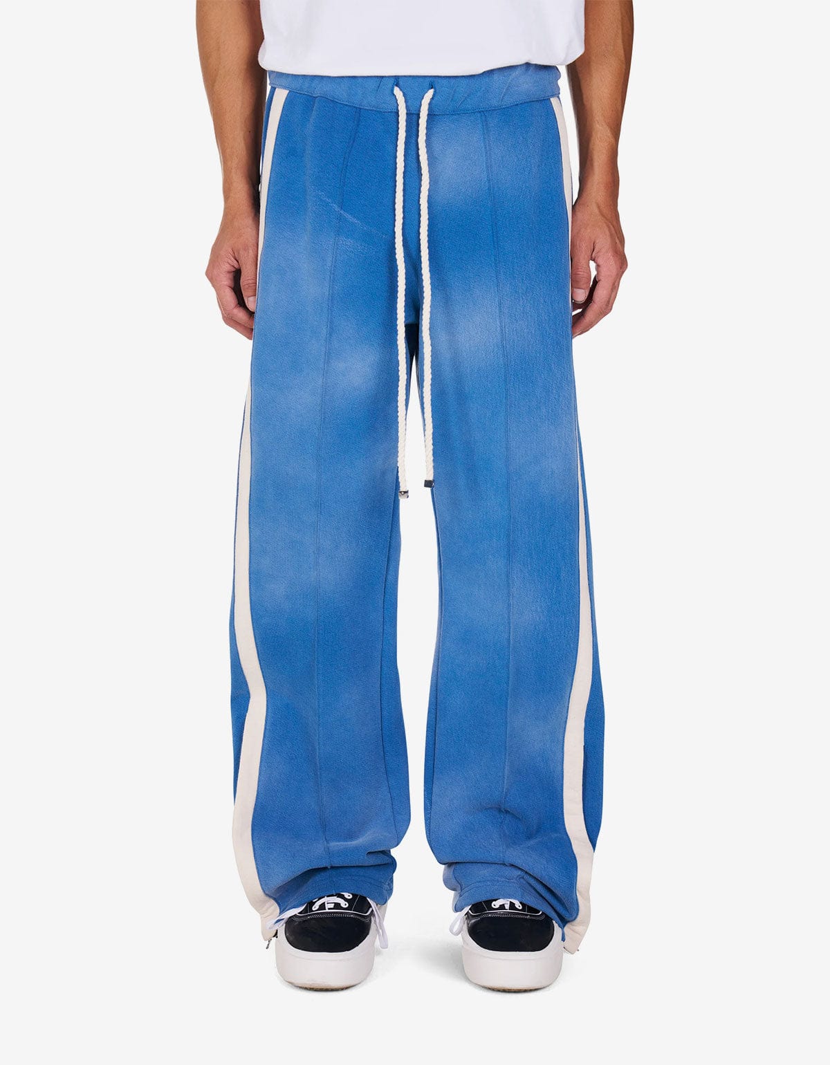 Nahmias Blue Heavy Cotton Track Pants Y16-P3-455