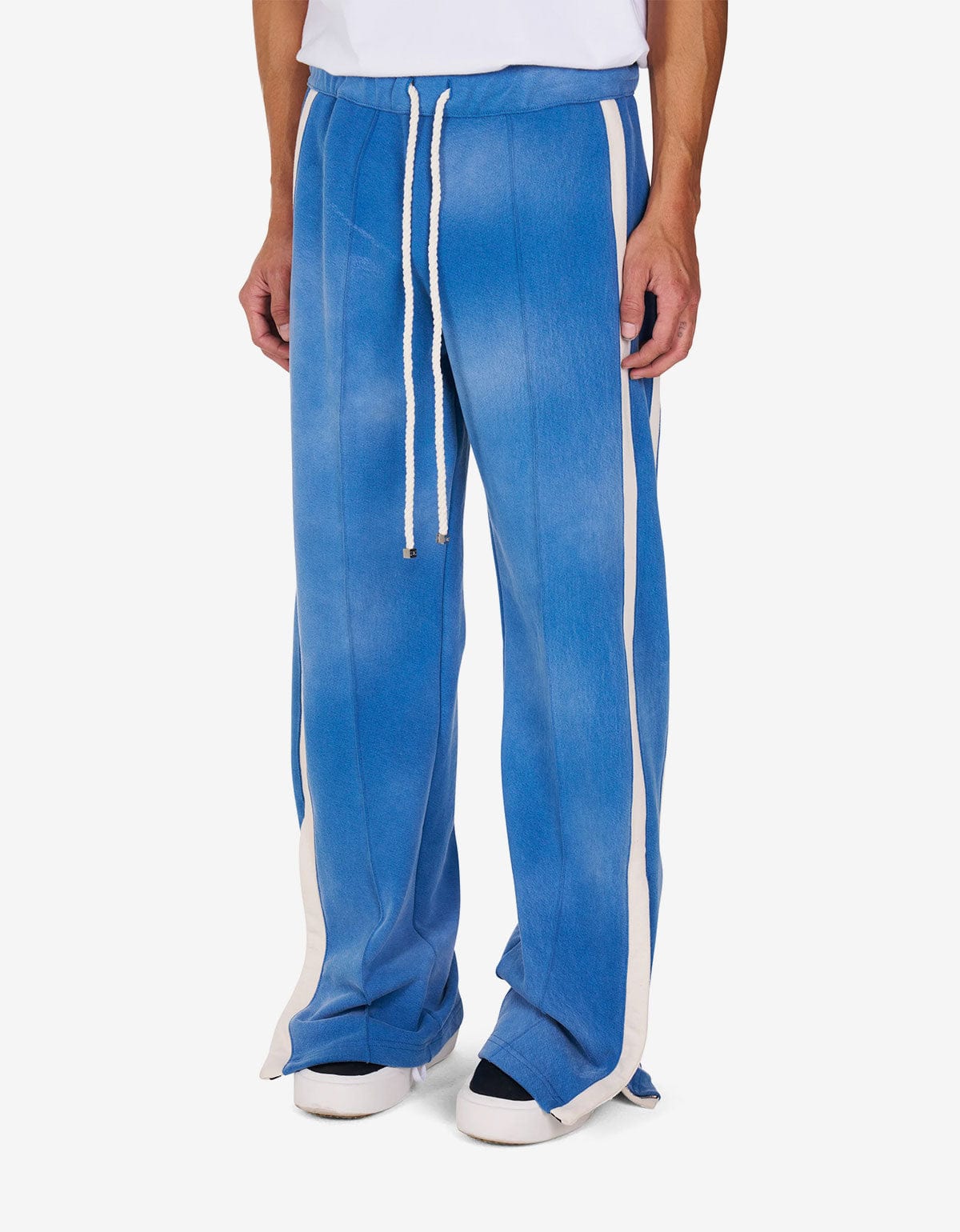 Nahmias Blue Heavy Cotton Track Pants Y16-P3-455