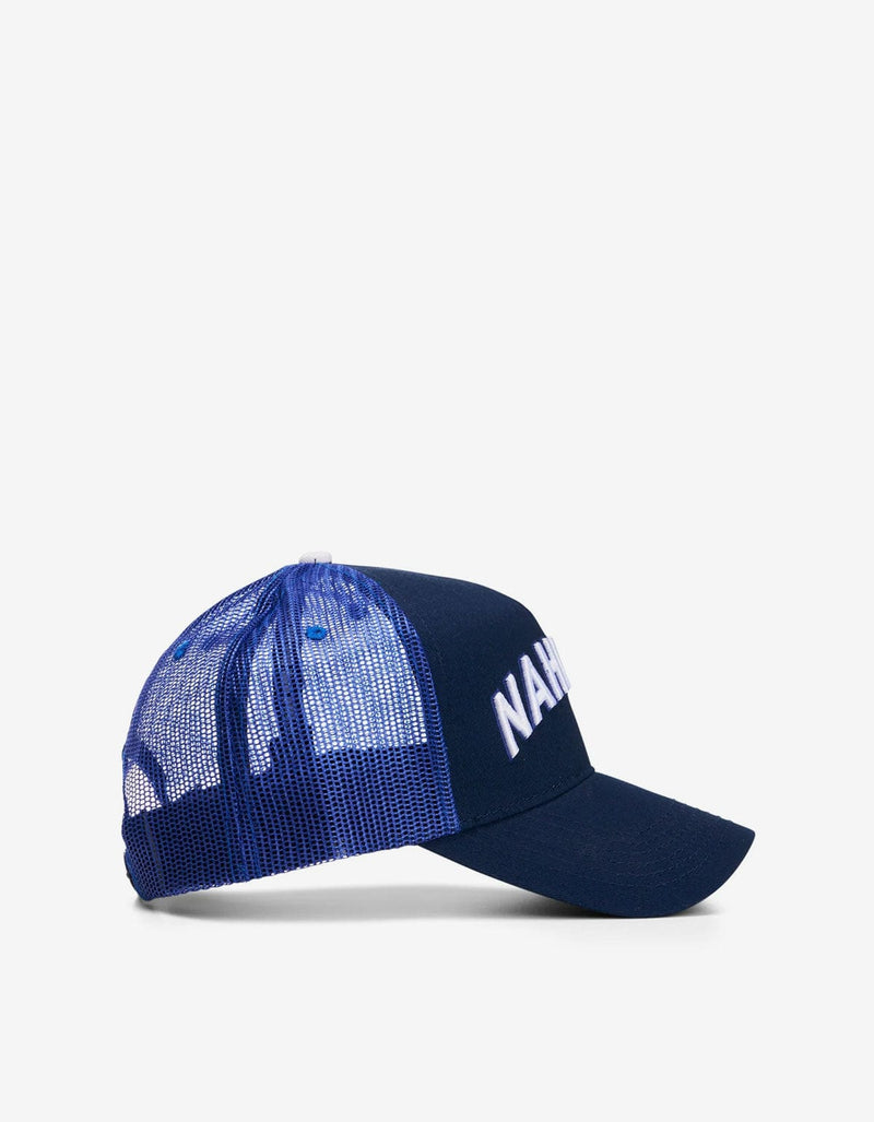 Nahmias Blue Varsity Trucker Hat TR2-G9-427