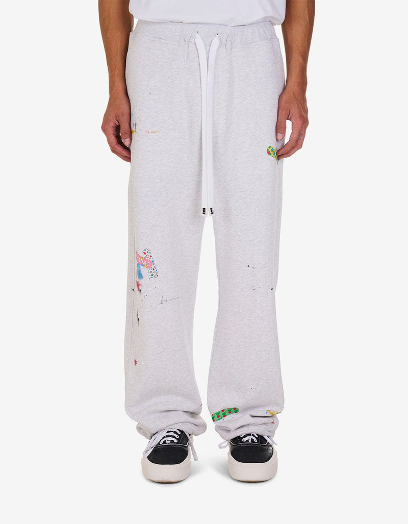 Nahmias Grey Bandaid Wide Sweatpants Y21-P53Q15-020