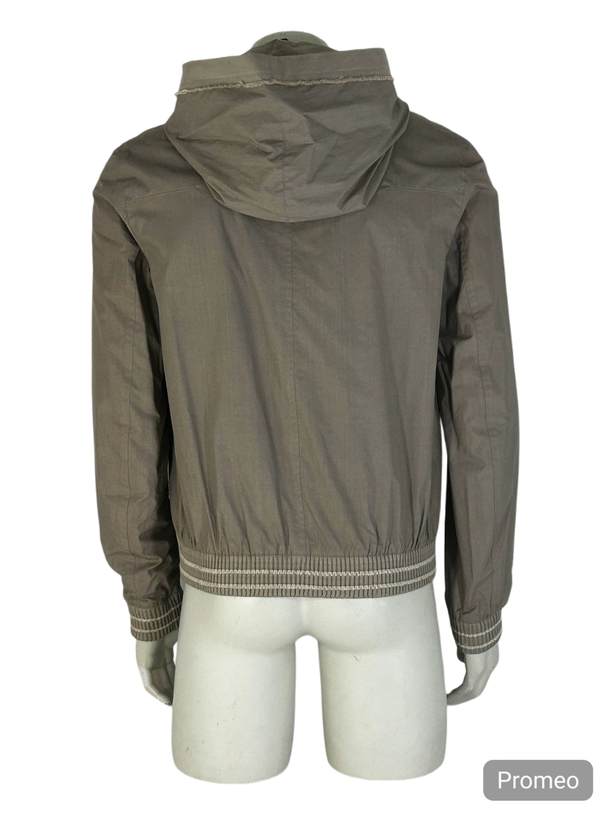 Dior Homme Beige Windbreaker Bomber Style Jacket