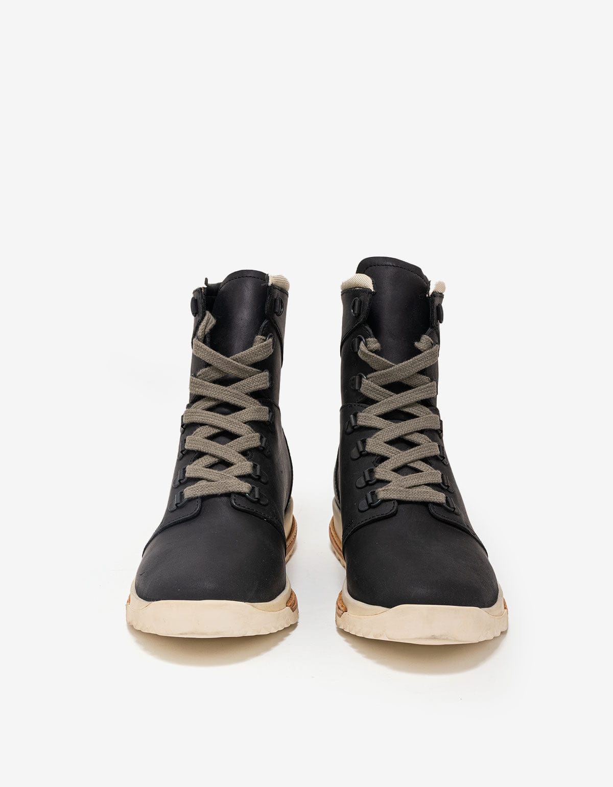 Rick Owens Lace Up Dirt Grafton Black Boots - circa SS18 – mens