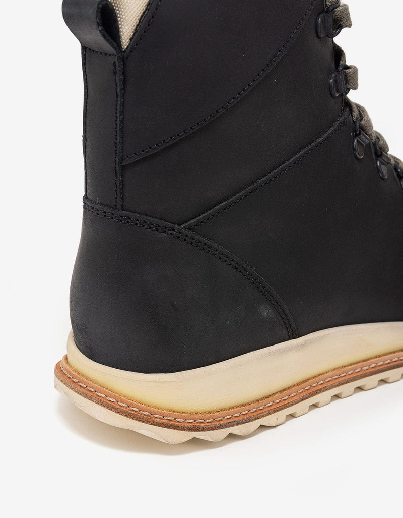 Rick Owens Lace Up Dirt Grafton Black Boots - SS18