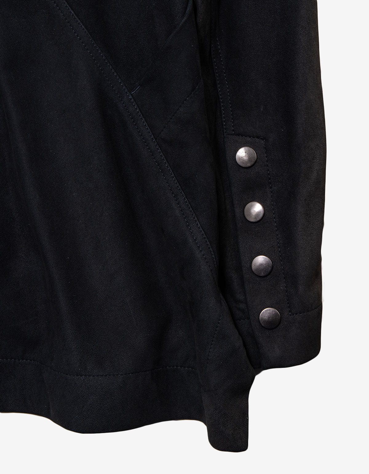 Rick Owens Showtek Passport Blue Leather Jacket 