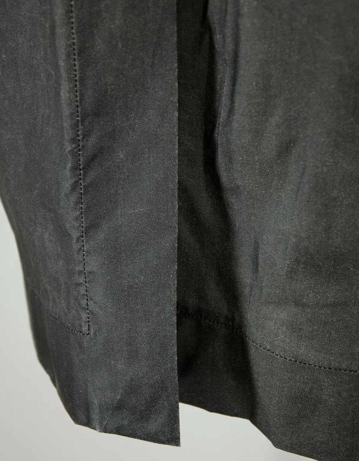 Rick Owens Stravinsky Black Coated Wool Jacket - SS16