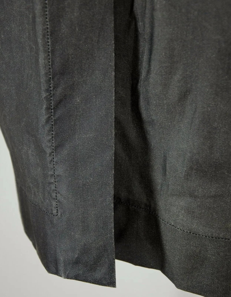 Rick Owens Stravinsky Black Coated Wool Jacket - SS16