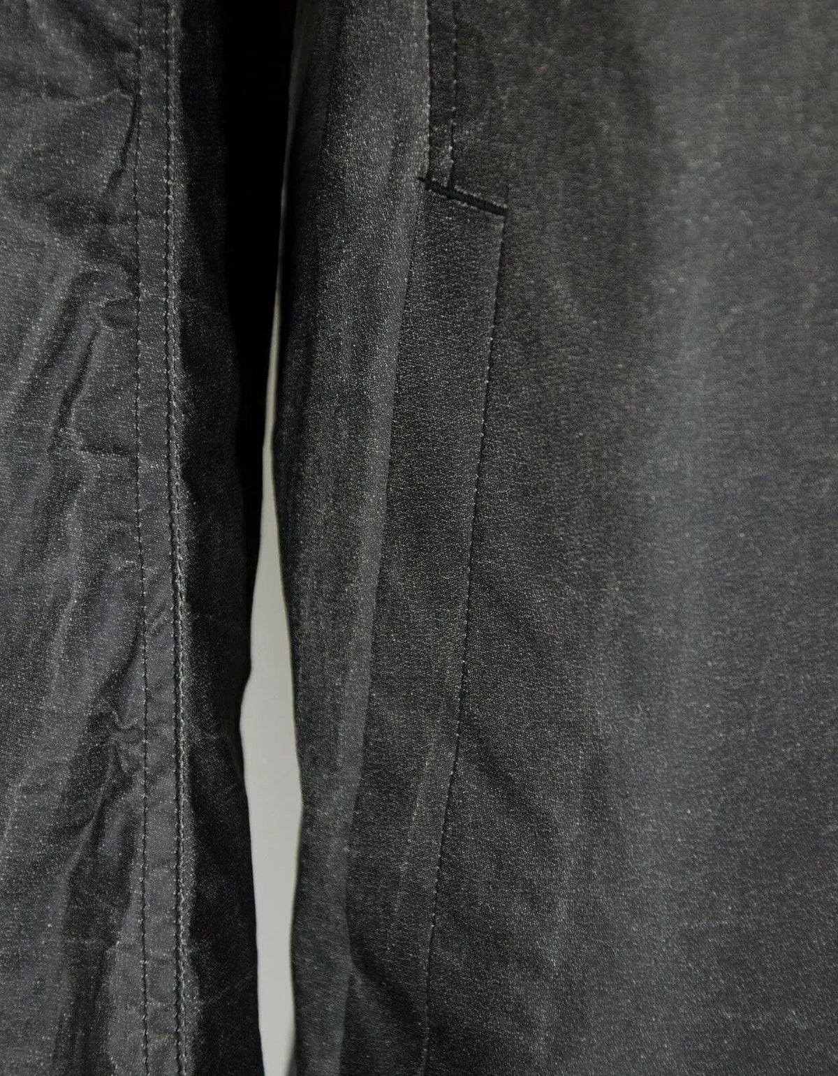 Rick Owens Stravinsky Black Coated Wool Jacket - SS16