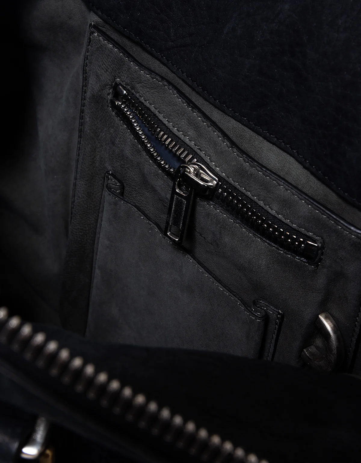 Rick Owens "Dirt" S/S 18 Archival Calfskin & Lambskin Borsa In Pelle Shoulder Bag