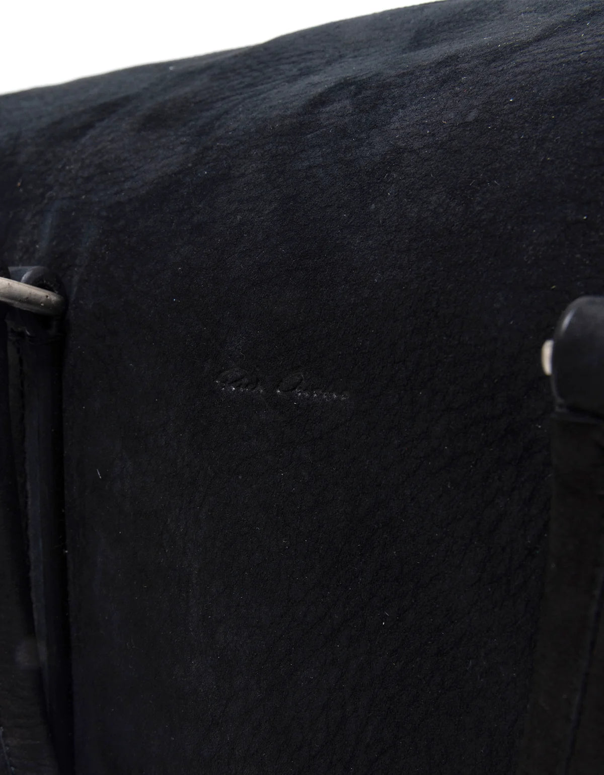 Rick Owens "Dirt" S/S 18 Archival Calfskin & Lambskin Borsa In Pelle Shoulder Bag