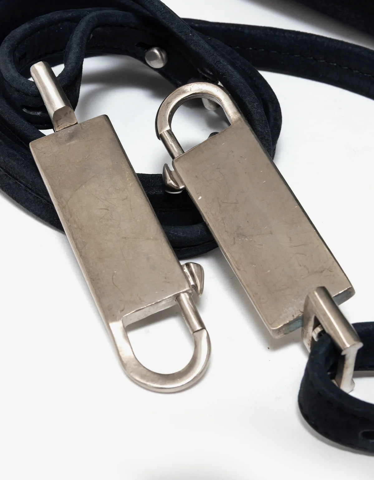 Rick Owens "Dirt" S/S 18 Archival Calfskin & Lambskin Borsa In Pelle Shoulder Bag