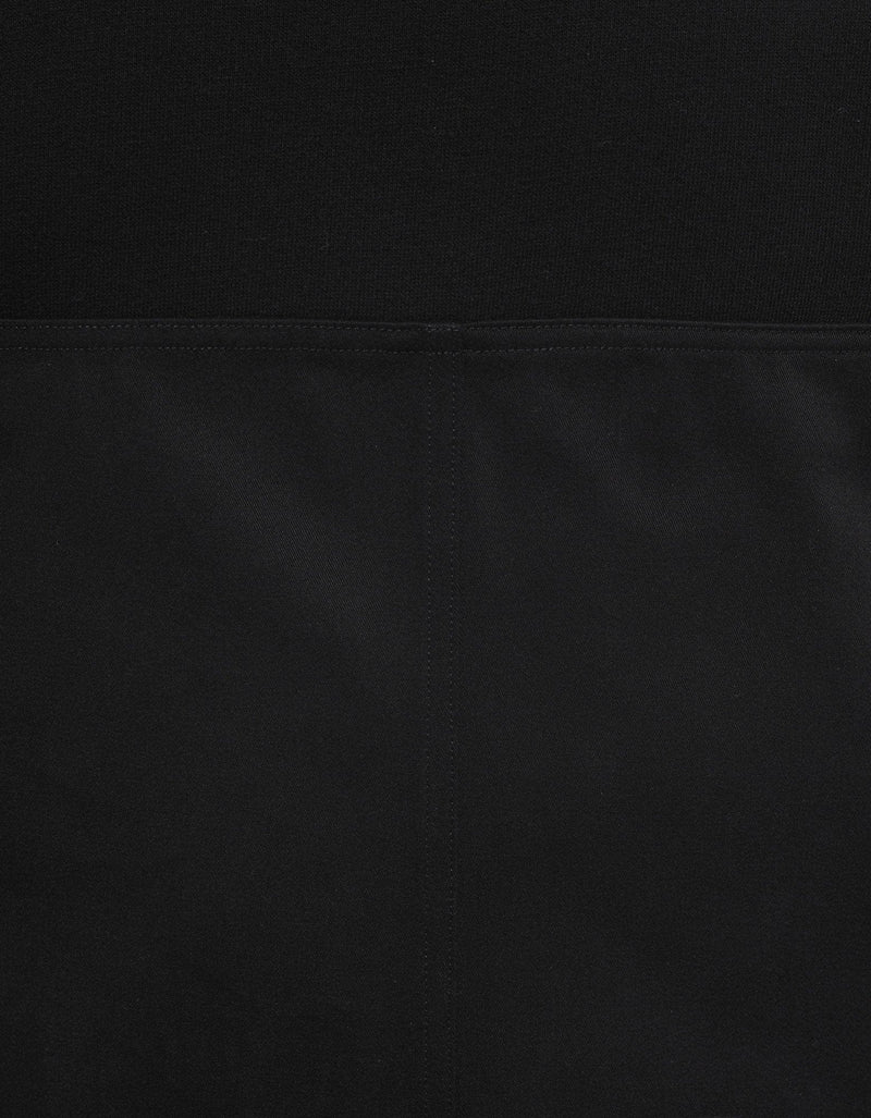 Rick Owens Black Emotionless Panelled Sweatshirt