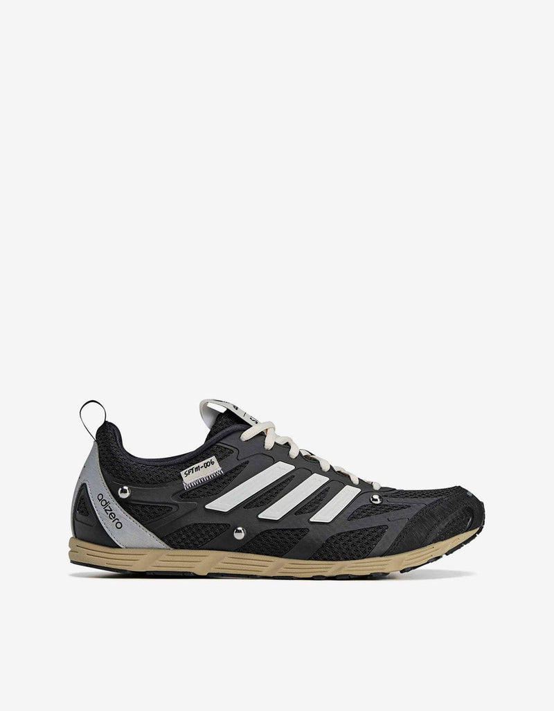 SFTM x Adidas 006 Black Adizero PR Trainers HP3523