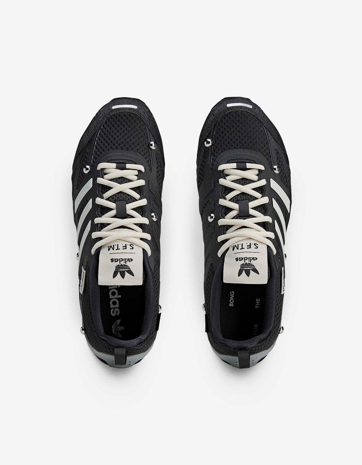 SFTM x Adidas 006 Black Adizero PR Trainers HP3523