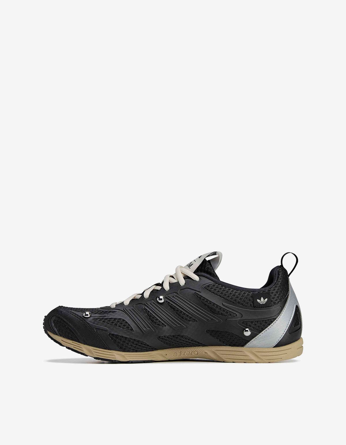 SFTM x Adidas 006 Black Adizero PR Trainers HP3523