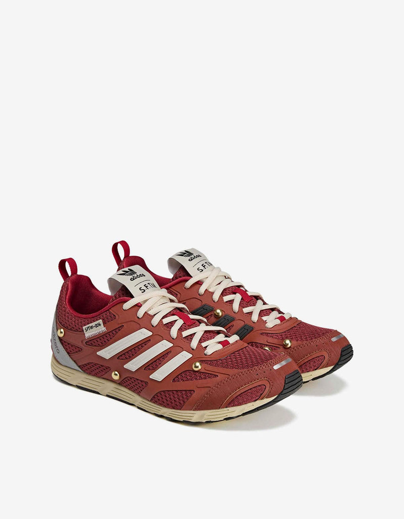 SFTM x Adidas 006 Red Adizero PR Trainers UK Red
