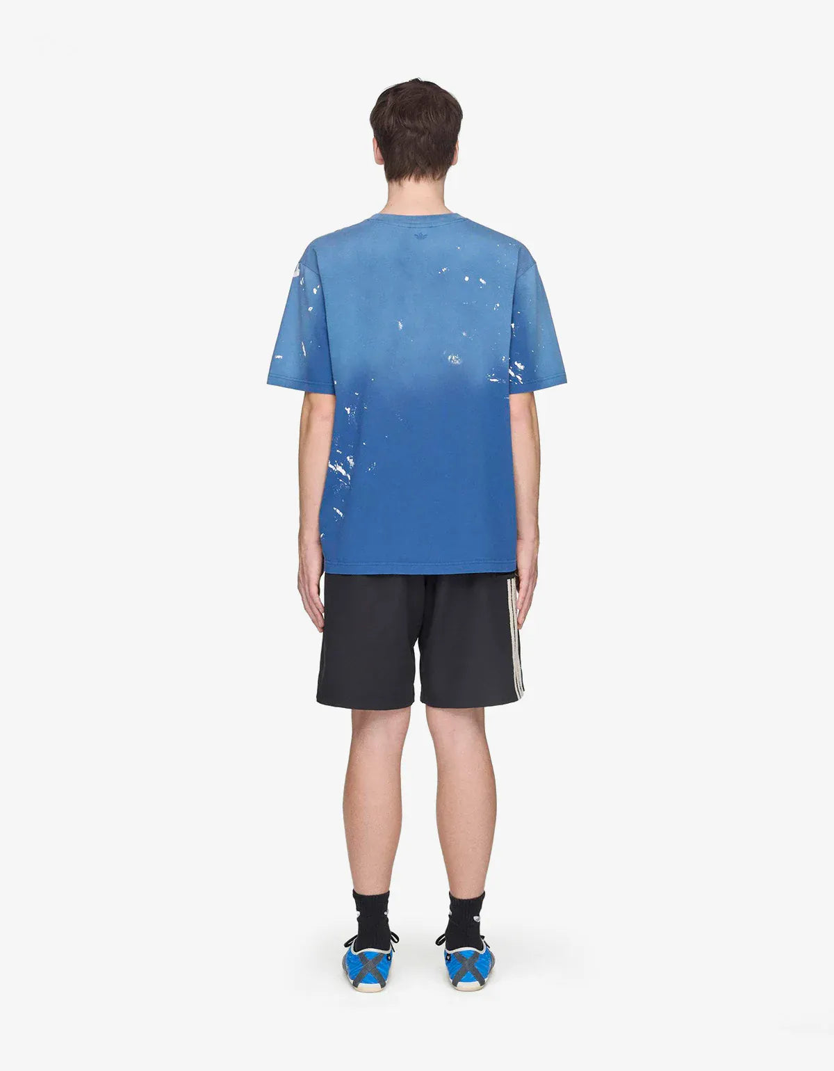 Song For The Mute x Adidas Originals 007 Blue Short Sleeve T-Shirt KS1341