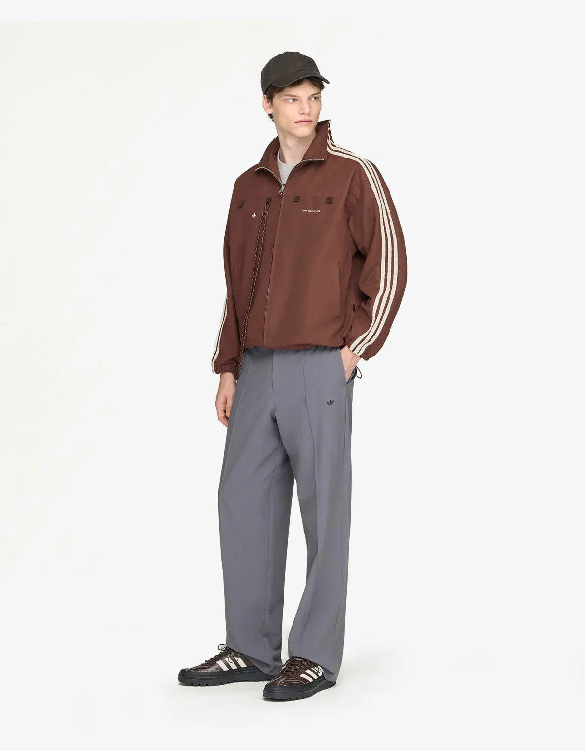 SFTM x Adidas 007 Brown Track Top