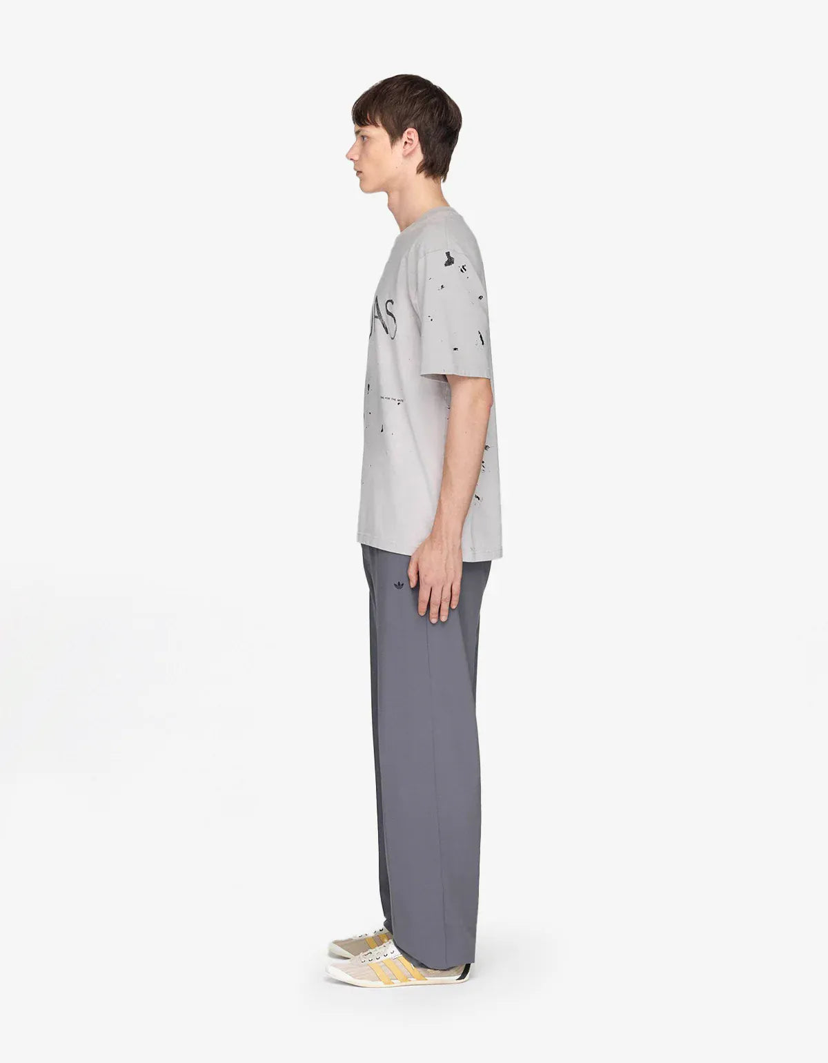 Song For The Mute x Adidas Originals 007 Grey Short Sleeve T-Shirt KS1342