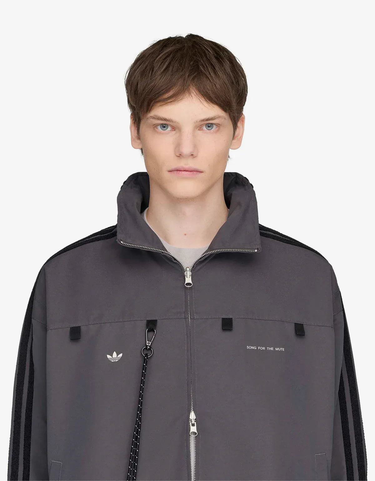 Song For The Mute x Adidas Originals SFTM007 Grey Track Top KS1340