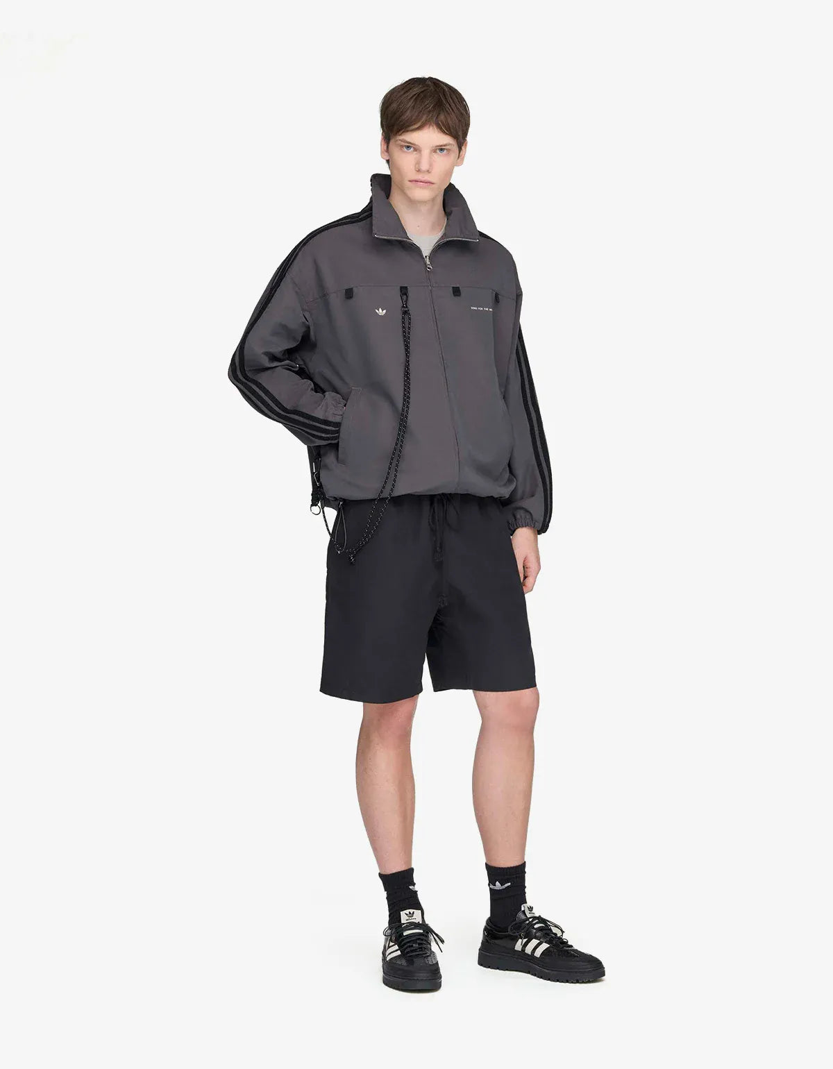 Song For The Mute x Adidas Originals SFTM007 Grey Track Top KS1340