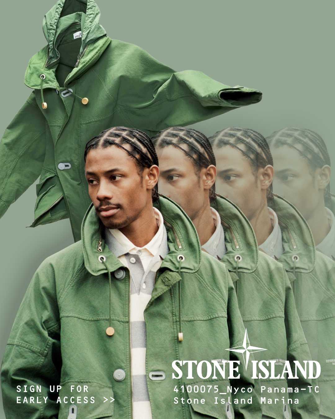 Stone Island Marina Nyco Panama-TC 
