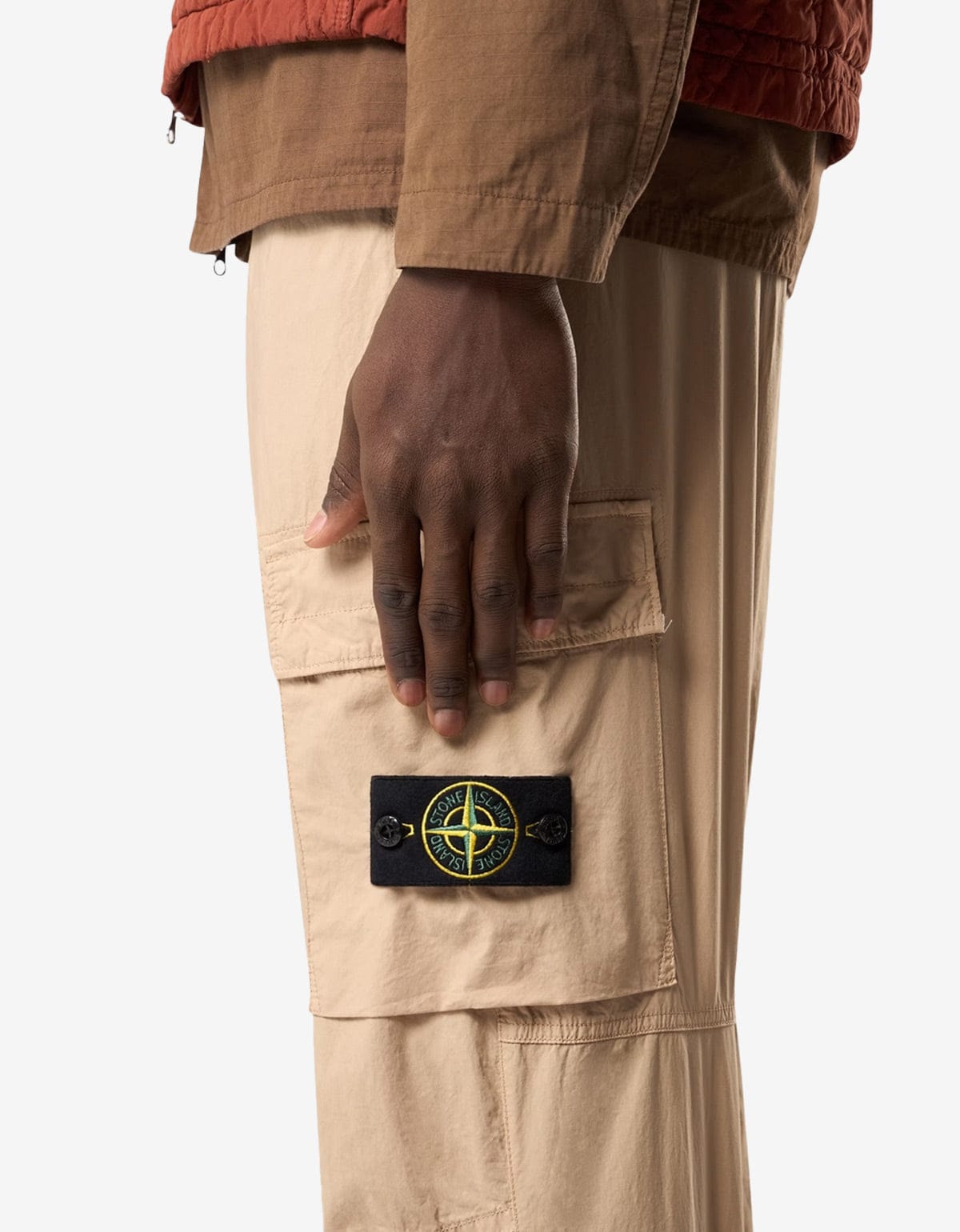Stone Island Beige Paracadute Trousers L1S153100031S0003V009A