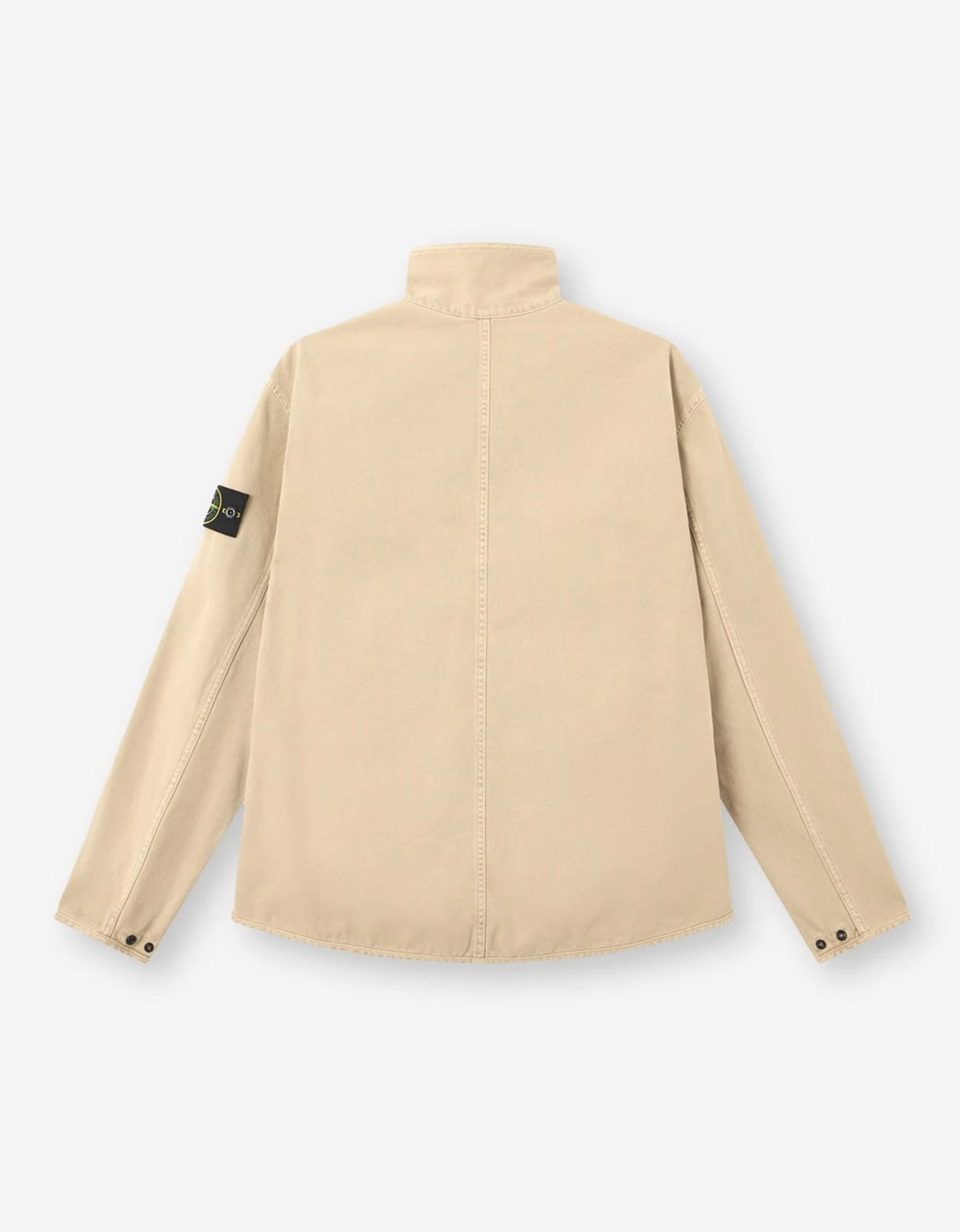 Stone Island Beige 'Old' Effect Overshirt L1S151200014S0184V019A