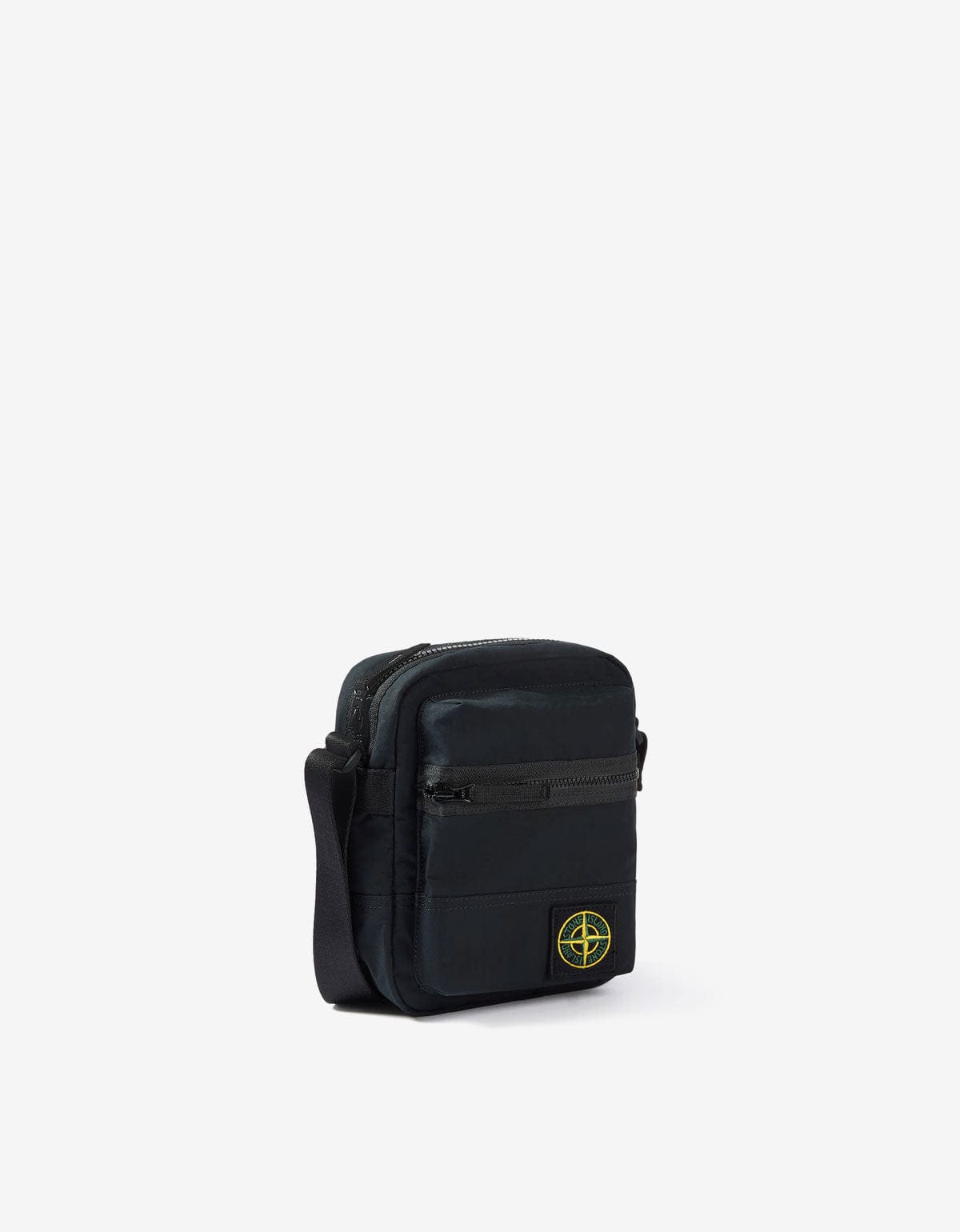 Stone Island Black Aluminium Tela Pouch K2S159200019 V0029