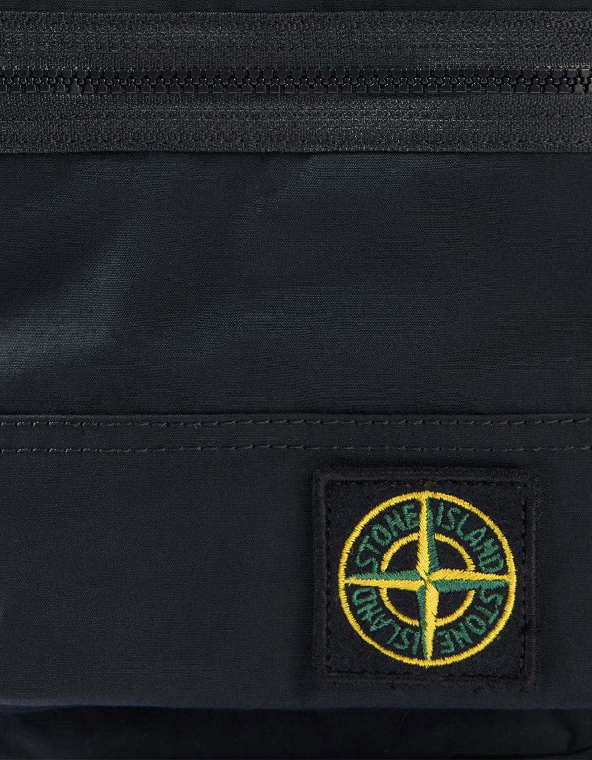 Stone Island Black Aluminium Tela Pouch K2S159200019 V0029