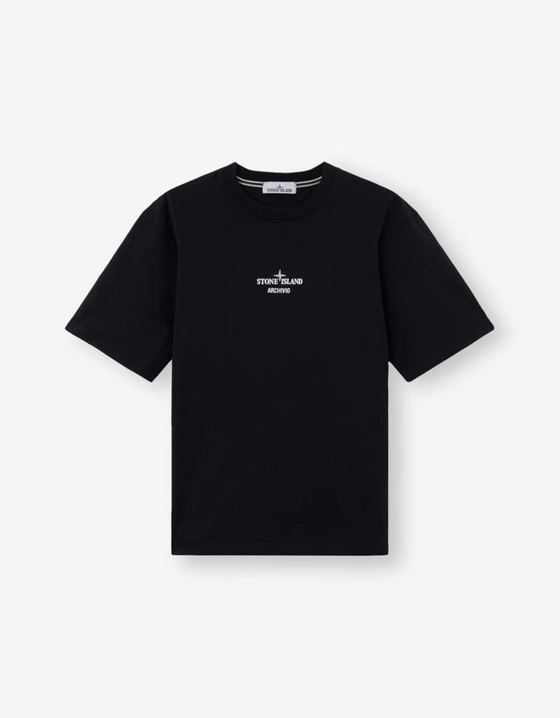 Stone Island Black Archivio Print T-Shirt L1S152100023S0091V0029