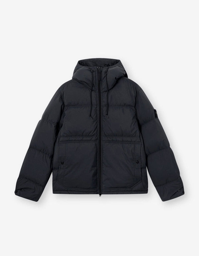 Stone Island Black Matt Ripstop Cordura Down Parka K2S154100019 V0029