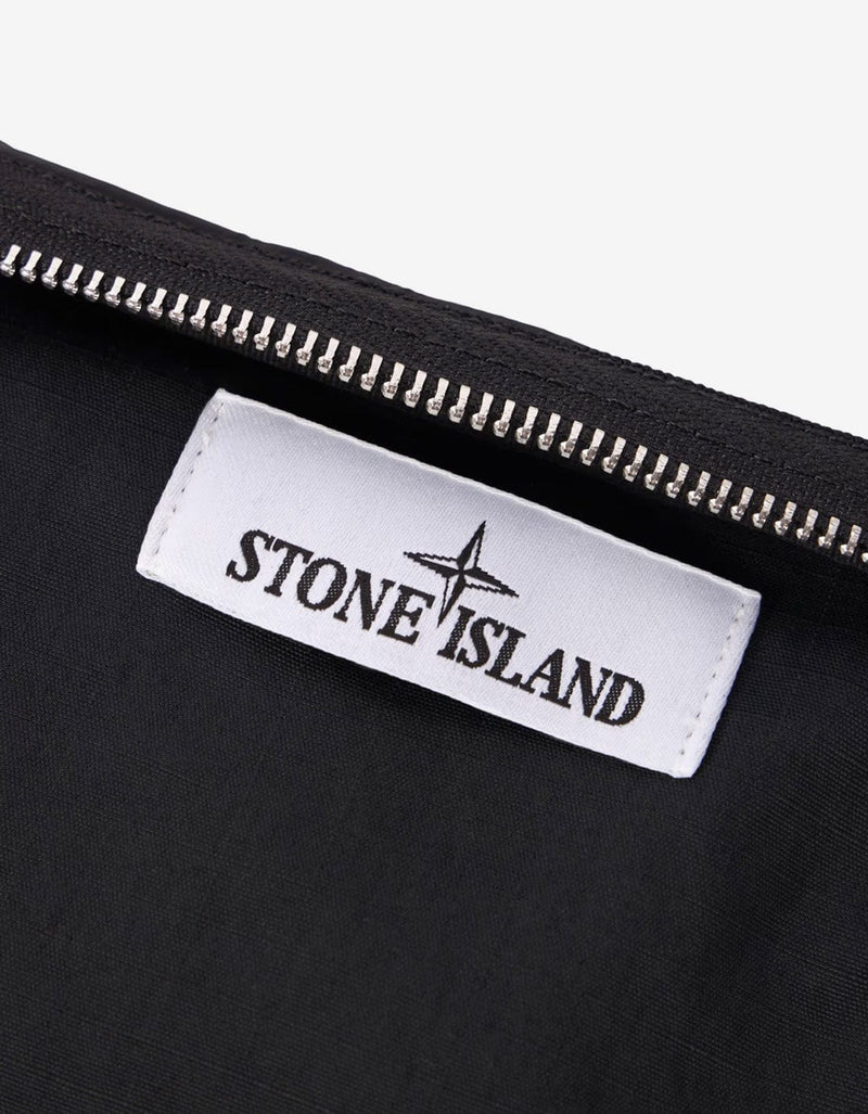 Stone Island Black Nylon Metal Belt Bag K2S159200016 V0029