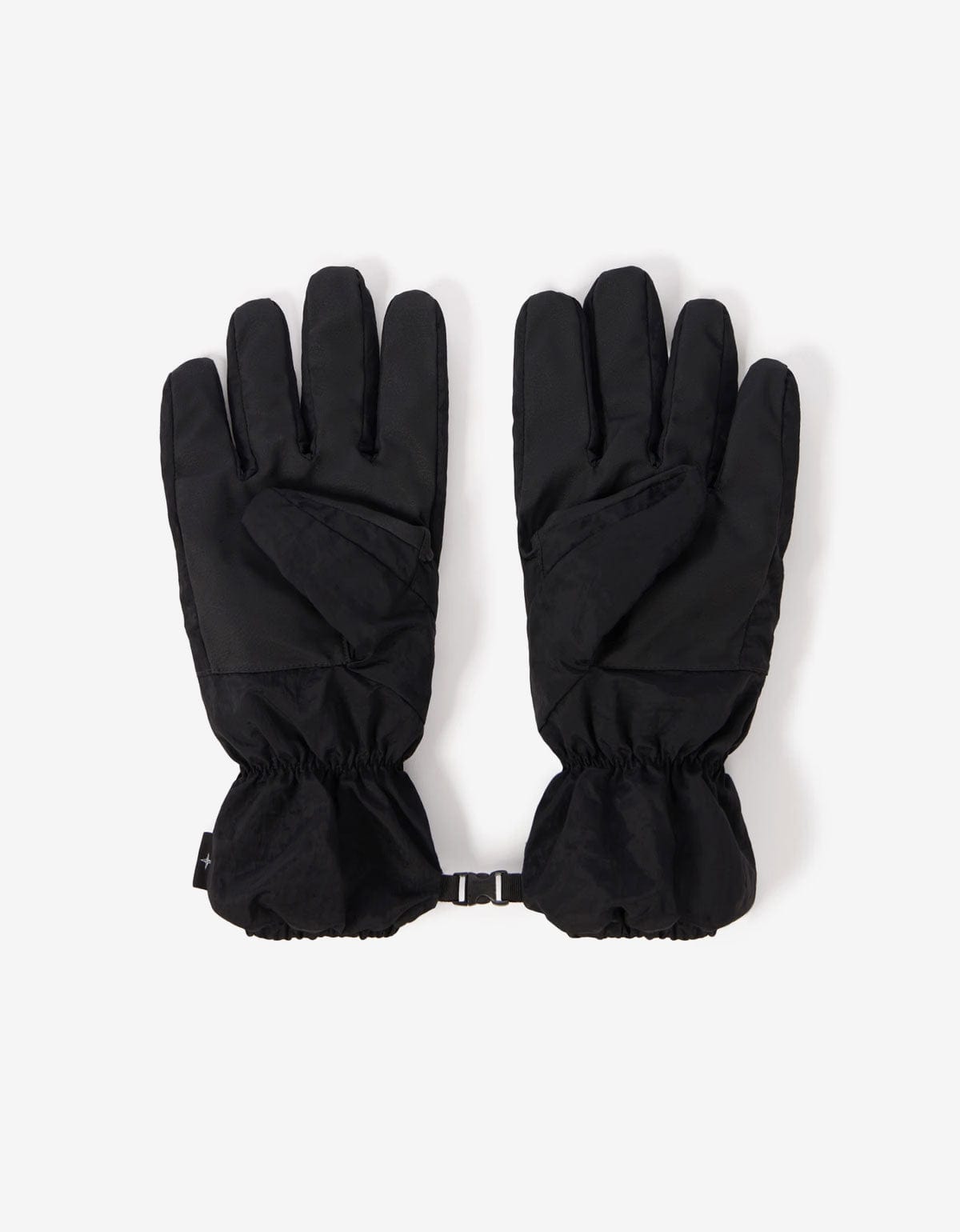 Stone Island Black Nylon Metal Gloves K2S159400001 V0029